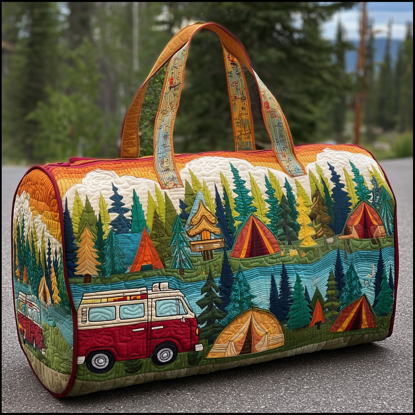 Cozy Camper Quilted Duffle Bag CELD06