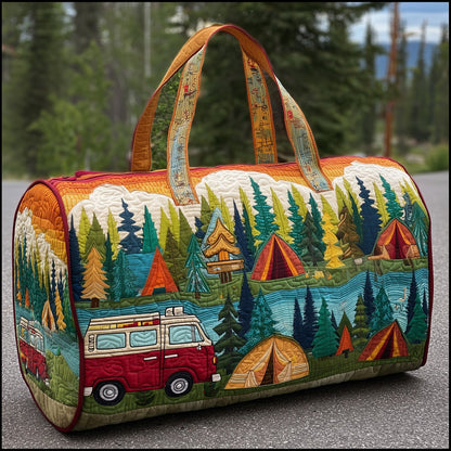 Cozy Camper Quilted Duffle Bag CELD06