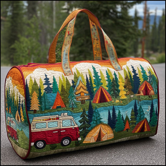Cozy Camper Quilted Duffle Bag CELD06