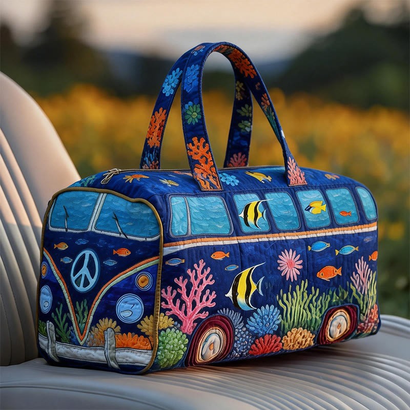 Underwater World Quilted Duffle Bag CELD08