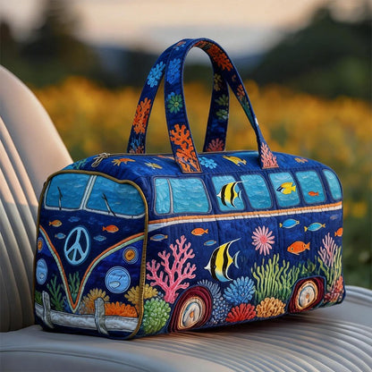 Underwater World Quilted Duffle Bag CELD08