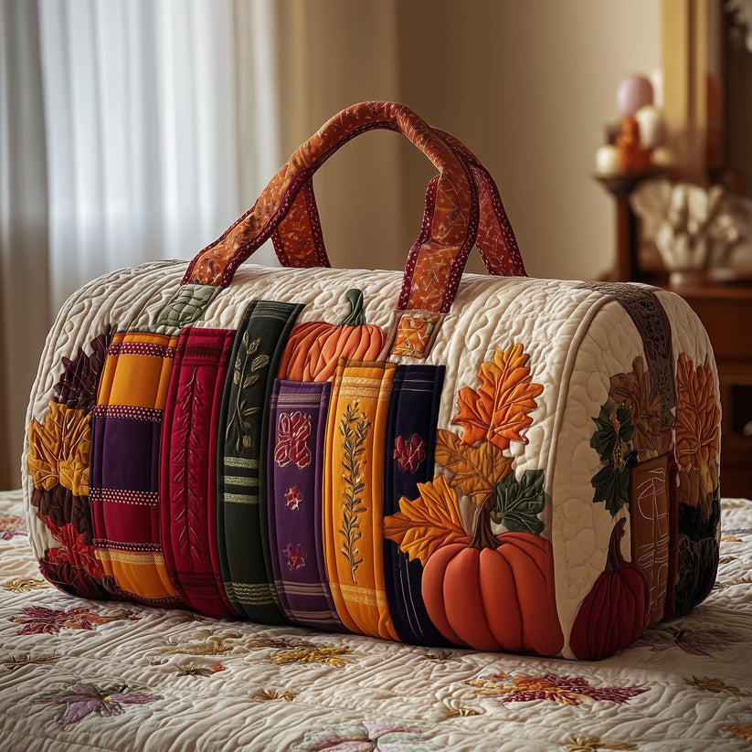 Cozy Library Quilted Duffle Bag CELD23