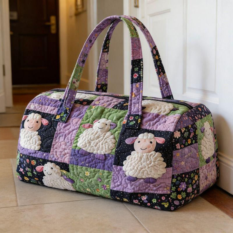 The Sweet Sheep Quilted Duffle Bag CETG52