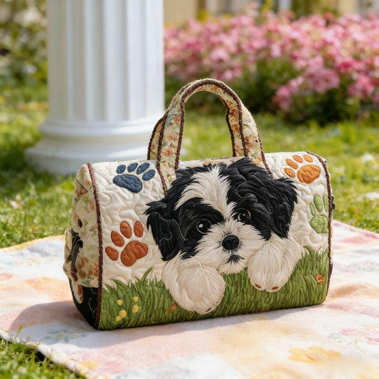 The Puppy Love Quilted Duffle Bag CETP20