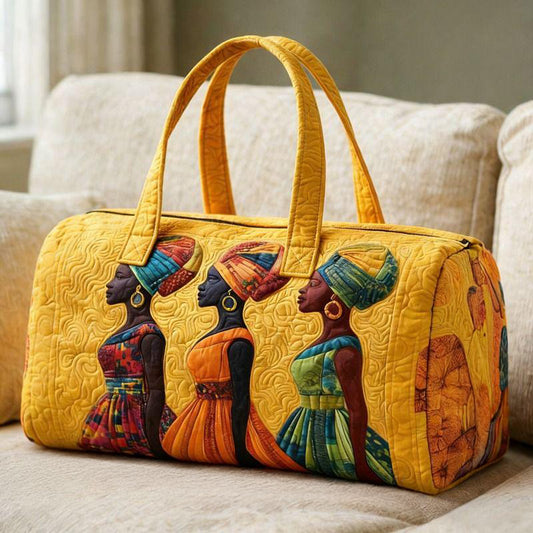 African Queen Quilted Duffle Bag CETP22