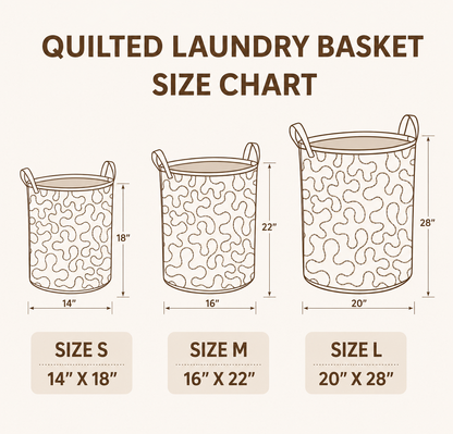 Butterflies Bookstack Quilted Laundry Basket CELD27