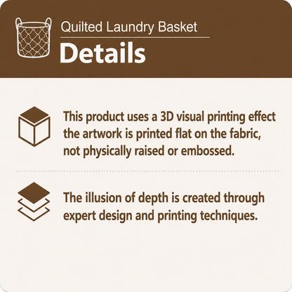 Butterflies Bookstack Quilted Laundry Basket CELD27