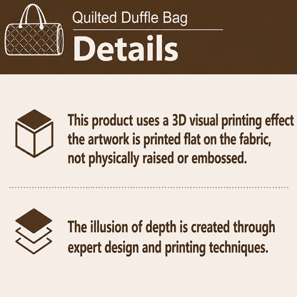 Fall Pumpkin Patch Quilted Duffle Bag CETG46