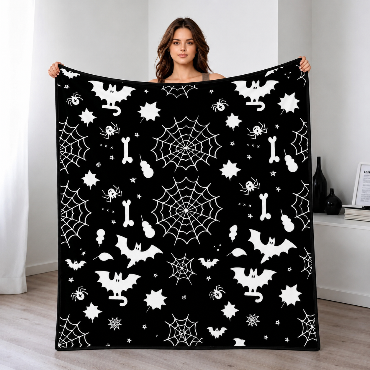DIY Coloring Blanket, Color Your Own Fuzzy Velvet Blanket Kit