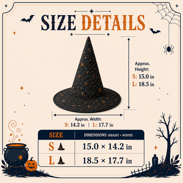 Vintage Halloween Patchwork Quilted Halloween Hat CELD29