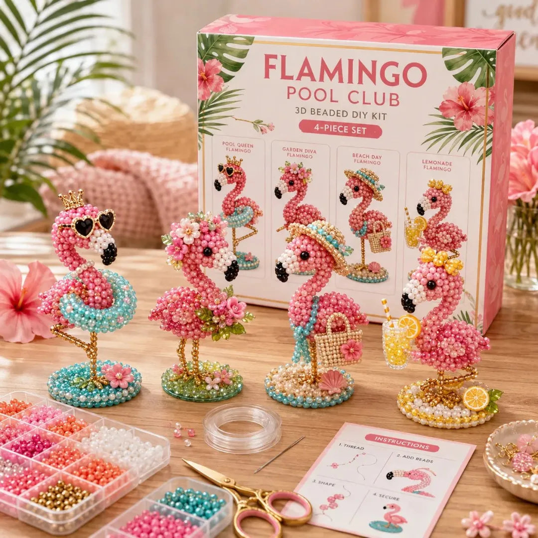 Cute Mini 3D Beaded Animal DIY Kit – Craft Your Own Forest Friends!