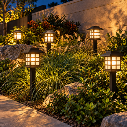 Waterproof Solar LED Garden Pathway Outdoor & Yard Lights LD63
