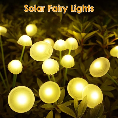 Outdoor Solar Mushroom & Jellyfish Pathway Lights