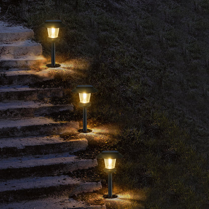 Solar Pathway Lights Outdoor Waterproof LED Landscape Path Lamp for Garden