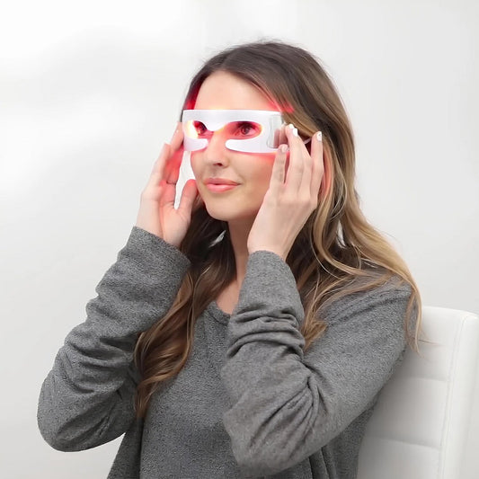 Cetosy™ Eyelume Therapy - Red Light Therapy for Eyes | Reduce Fine Lines and Wrinkles | Anti Eye Bags