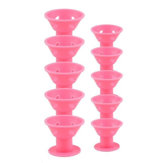 Heatless Curler (Set of 10) - Achieve Perfect Curls Without Heat