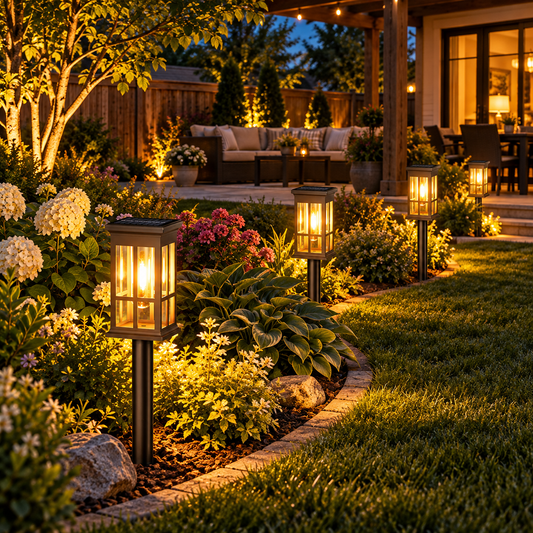 Solar Pathway Light Outdoor Solar Lamp Waterproof Landscape Lighting LD65