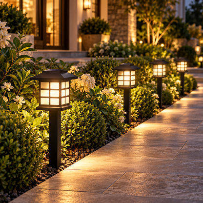 Waterproof Solar LED Garden Pathway Outdoor & Yard Lights LD63