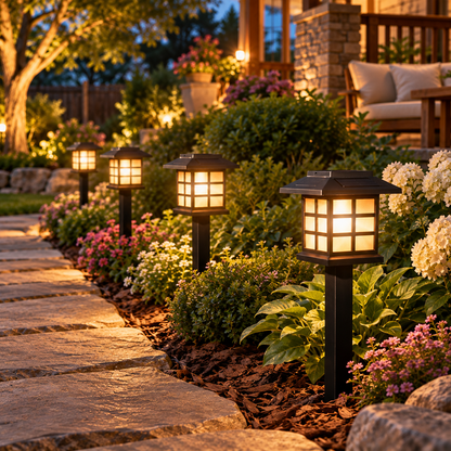 Waterproof Solar LED Garden Pathway Outdoor & Yard Lights LD63