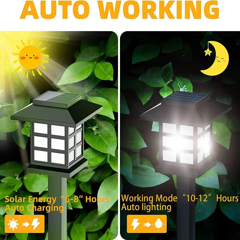 Waterproof Solar LED Garden Pathway Outdoor & Yard Lights LD63
