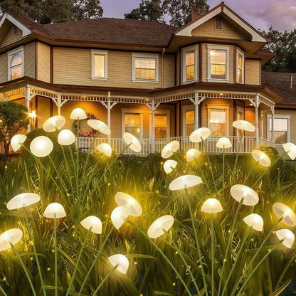 Outdoor Solar Mushroom & Jellyfish Pathway Lights