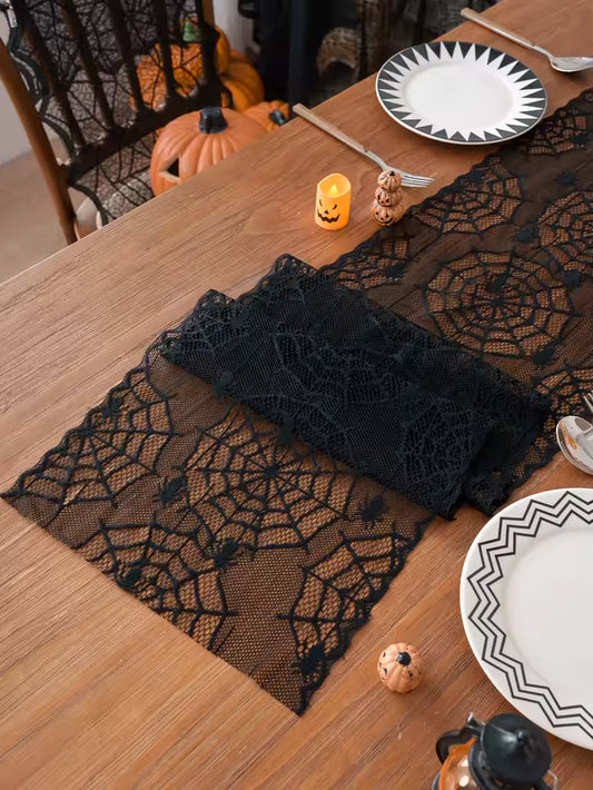 Spider Lace Table Runner