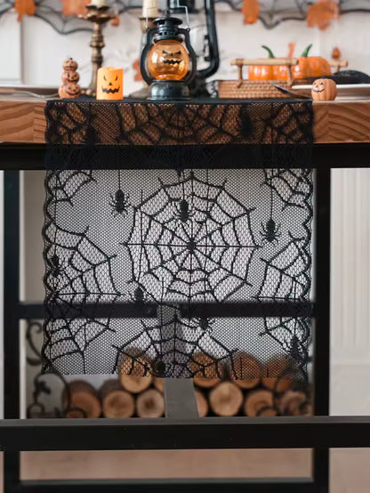 Spider Lace Table Runner