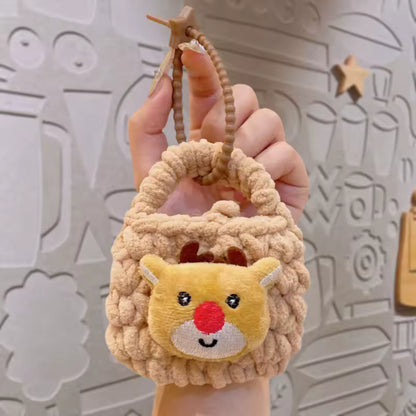 Crochet Christmas Bag Keychain