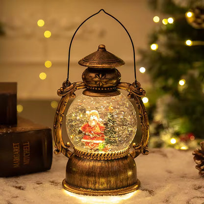 Christmas Snow Globe Lantern 2