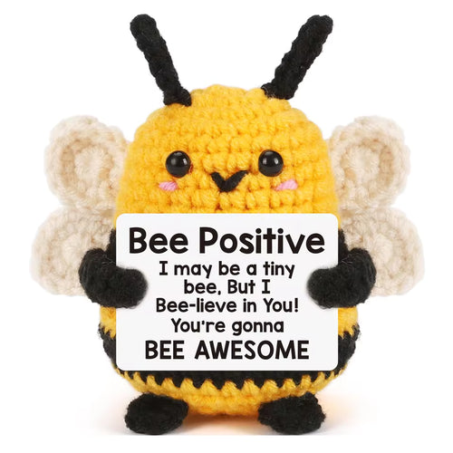 Crochet Positive Bee