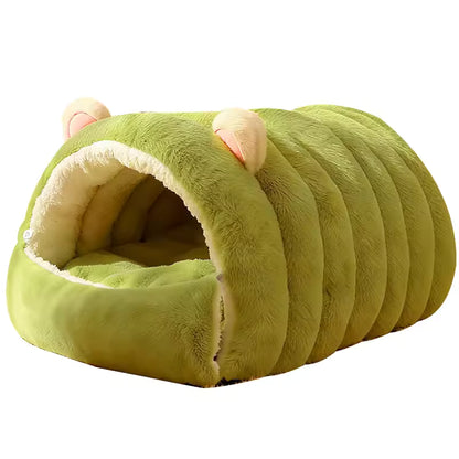 Cute Removable & Washable Warm Pet Sleeping Nest Pet House Bed QH10