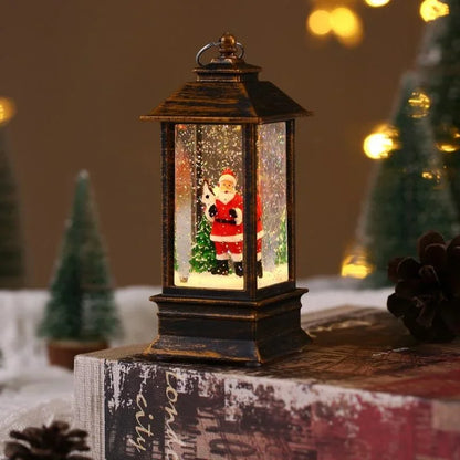 Christmas Snow Globe Lantern