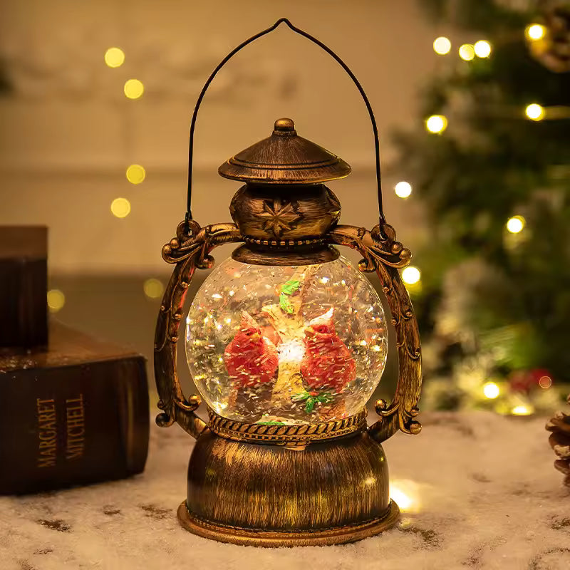Christmas Snow Globe Lantern 2