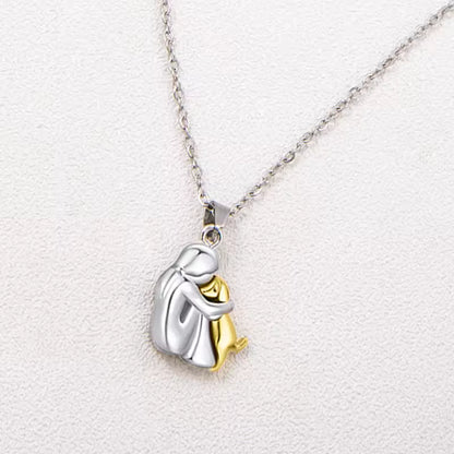 "Always By My Side" Dog Mom Pendant Necklace