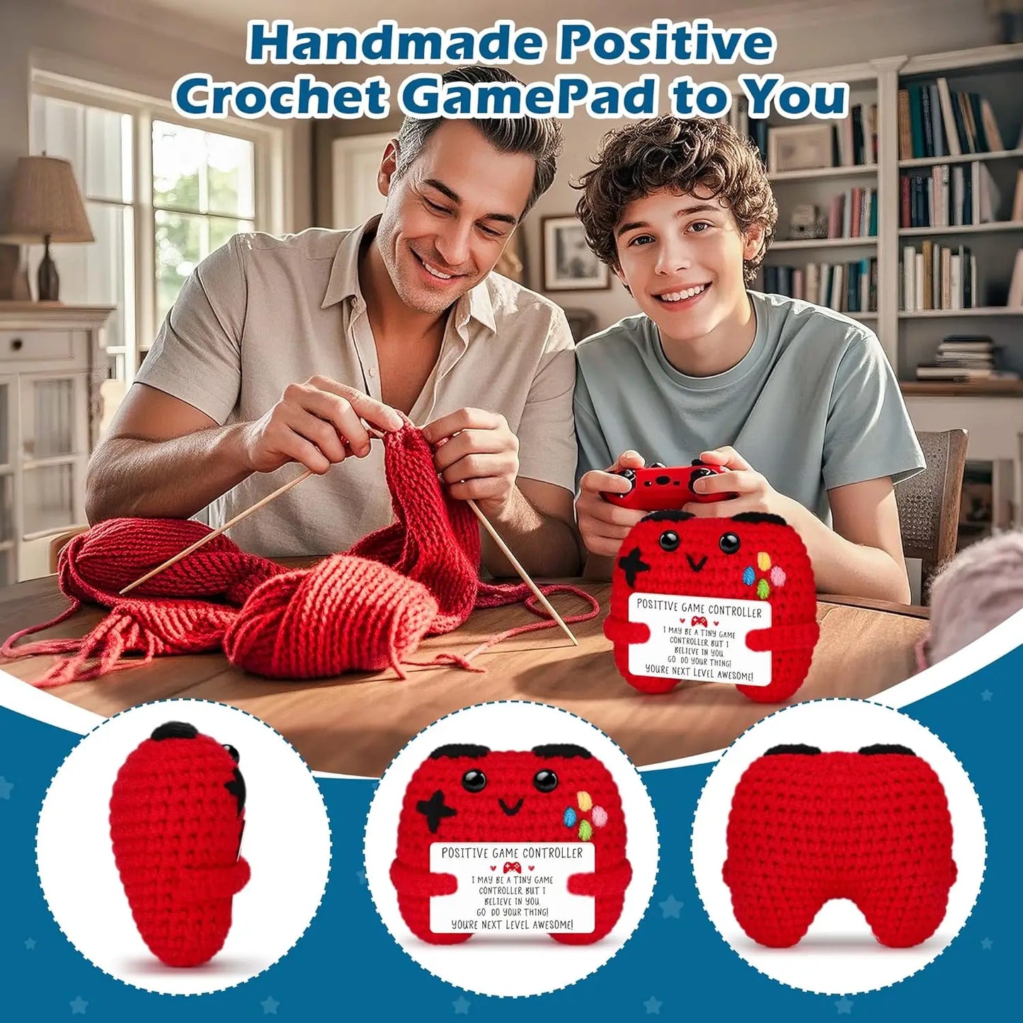 Crochet Positive Game Controller