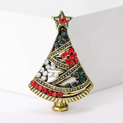 Enamel Christmas Tree Brooch