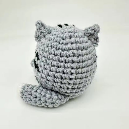 Crochet Positive Cat