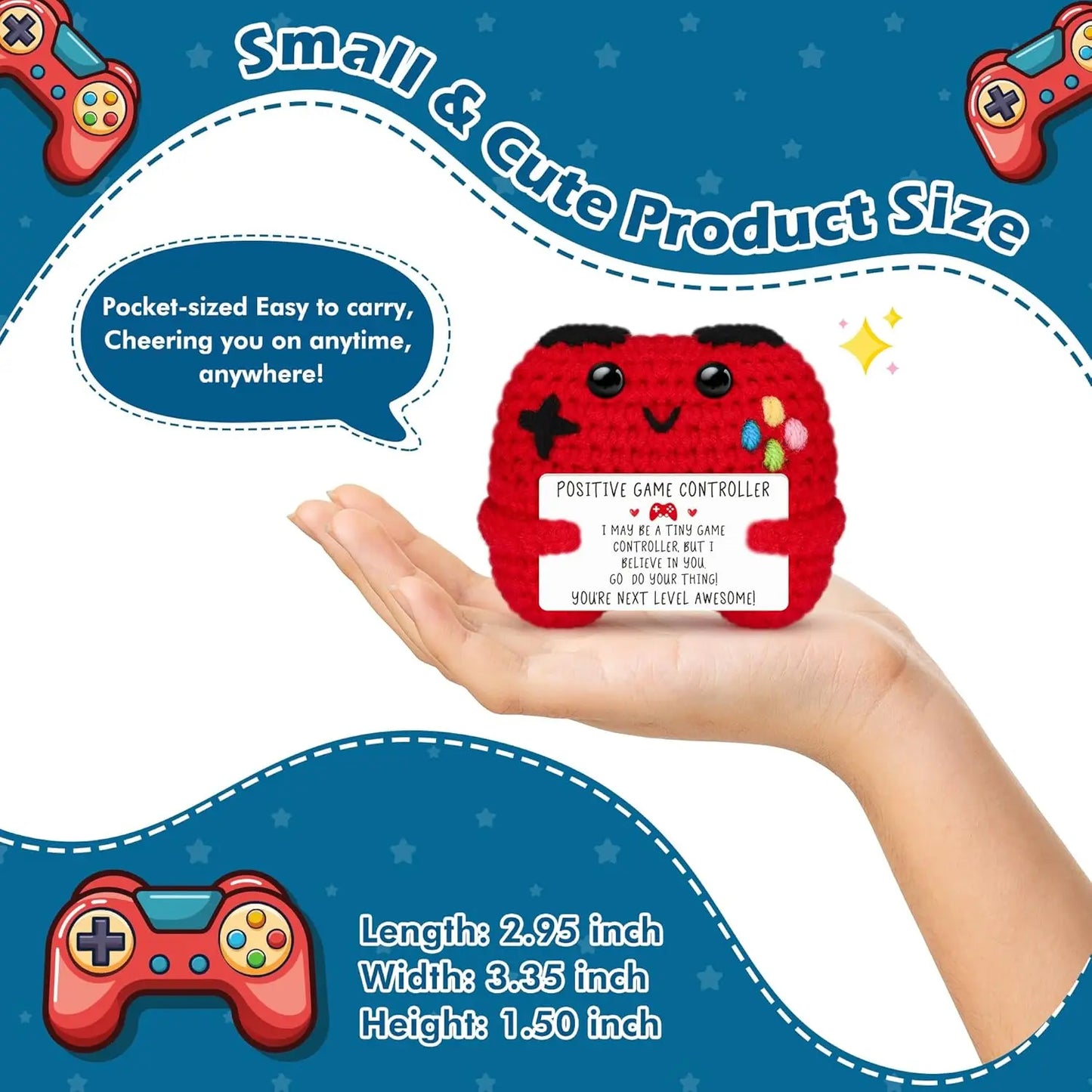 Crochet Positive Game Controller