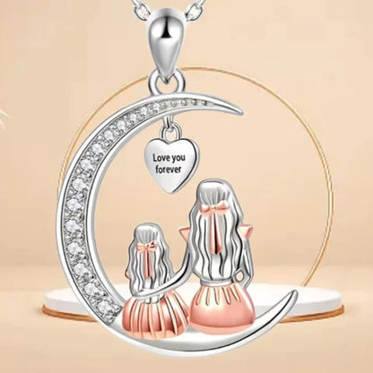 “Heartstrings” Mother-Daughter Necklace