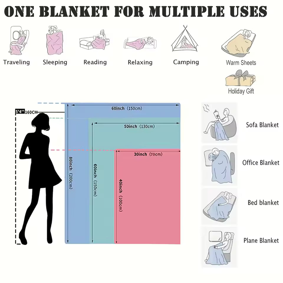 Cute Dachshund Colorful Fleece Blanket