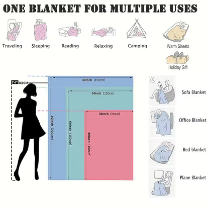 Cute Dachshund Colorful Fleece Blanket