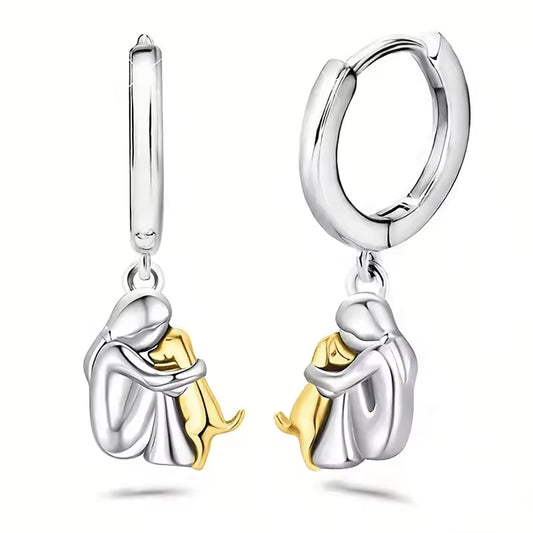 "Always By My Side" Dog Mom Earrings
