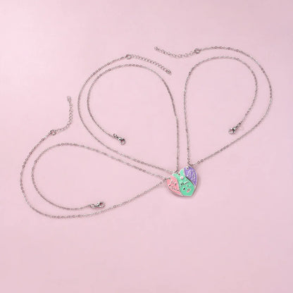 Big Sister Mom Little Sister Necklace Set - 3 Pieces/Set