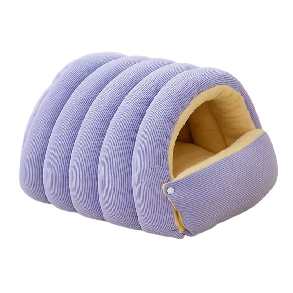 Cozy Foldable Pet Cave Bed Pet House Bed QH5