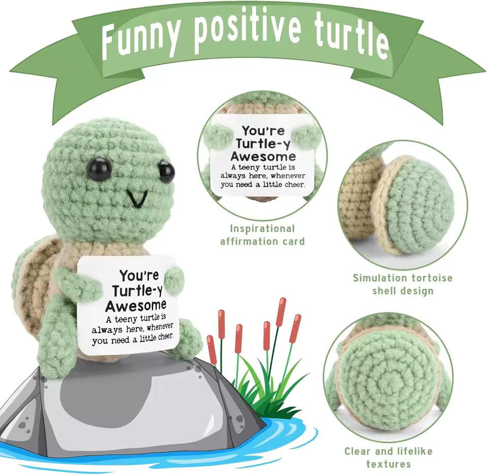 Crochet Positive Turle