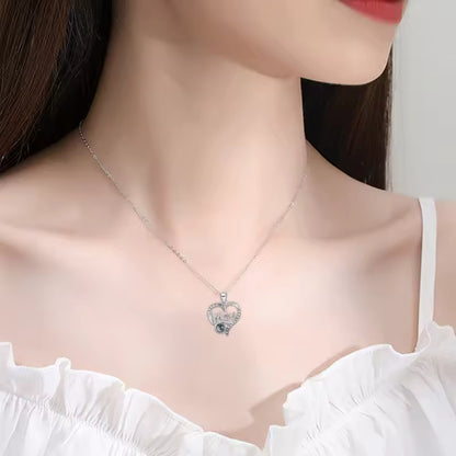 "100 Ways to Say I Love You" Mom Necklace