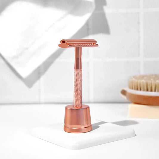 Cetosy™ SilkLady - Premium Safety Razor + Base