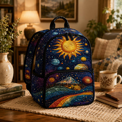 The Celestial Journey Quilted Backpack CELV07