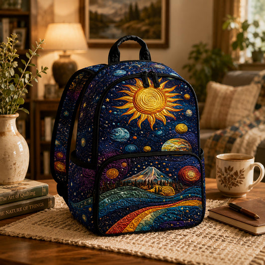 The Celestial Journey Quilted Backpack CELV07