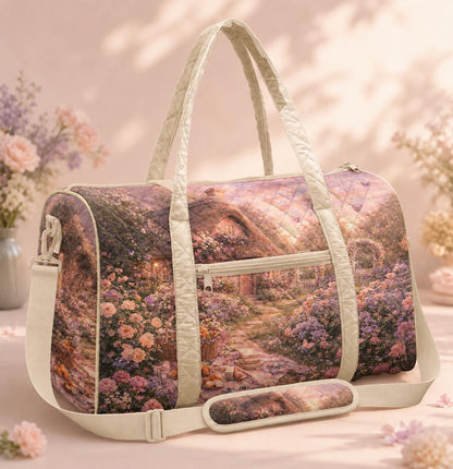 Secret Garden Quilted Travel Bag CETG16